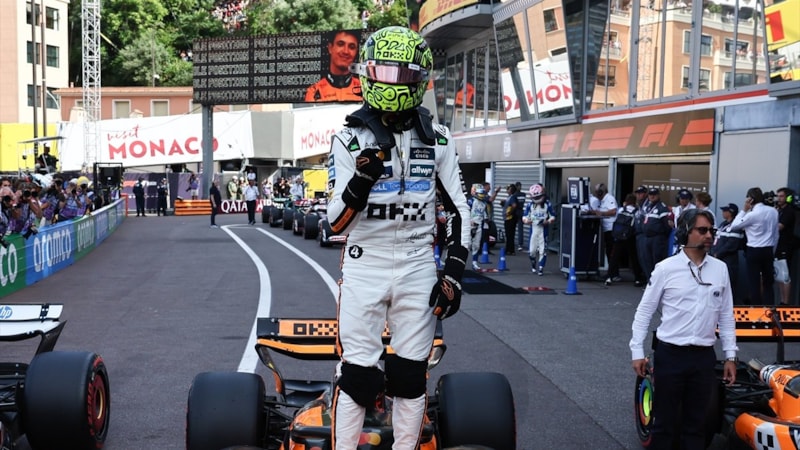 Formula 1'de Monako Grand Prix'sini Lando Norris kazandı