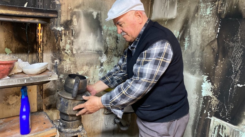 Eskişehir'de emanet dükkanı yandı