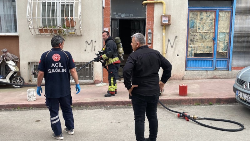 Samsun'da babasıyla tartışınca evi kundakladı