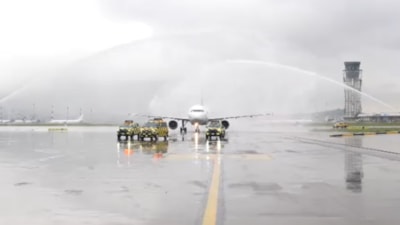 EuroLeague Şampiyonu Fenerbahçe'ye özel karşılama