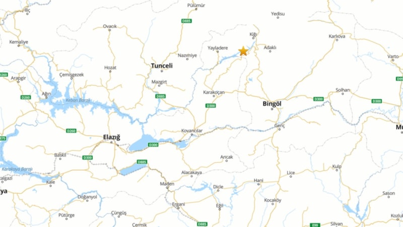Bingöl'de 3.9 büyüklüğünde deprem