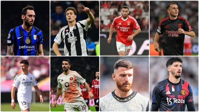 Avrupa'da forma giyen milli oyuncularımızın performansları