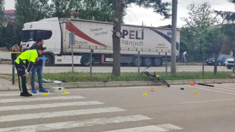 Samsun'da kamyonetin çarptığı 10 yaşındaki çocuk can verdi