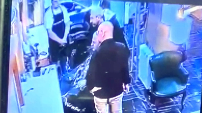 Samsun'daki berber cinayetinin kamera görüntüleri ortaya çıktı