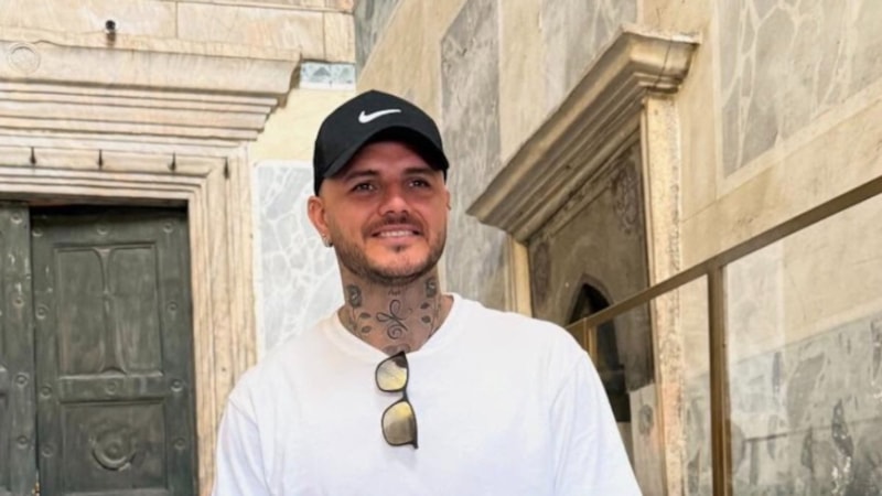 Mauro Icardi, Ayasofya'yı ziyaret etti