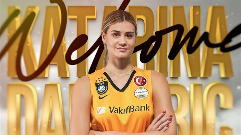 VakıfBank, Katarina Dangubic'i renklerine bağladı