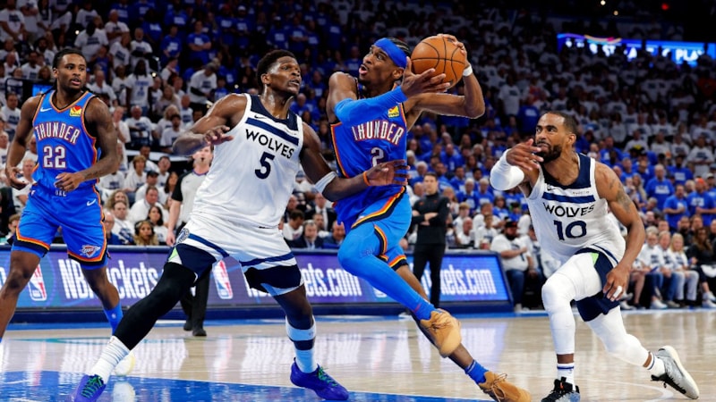 Timberwolves'u yenen Thunder, NBA finaline yükseldi
