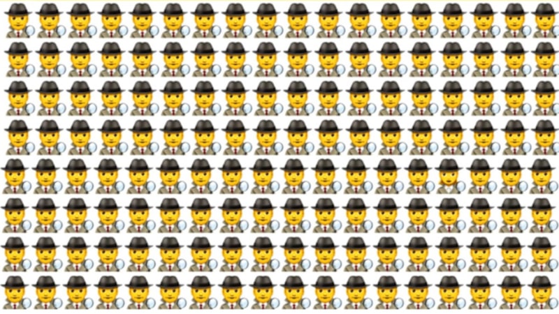 Farklı olanı bul! Resimdeki hangi emoji farklı? Sadece 6 saniyeniz var...