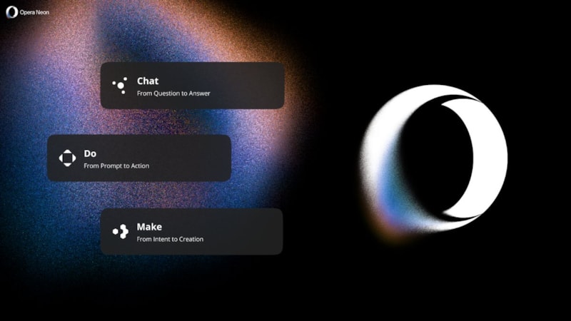 Opera'dan Chrome'a rakip: Neon tarayıcı tanıtıldı