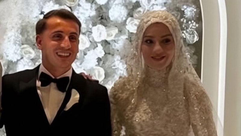 Kerem Aktürkoğlu Kocaeli'de evlendi