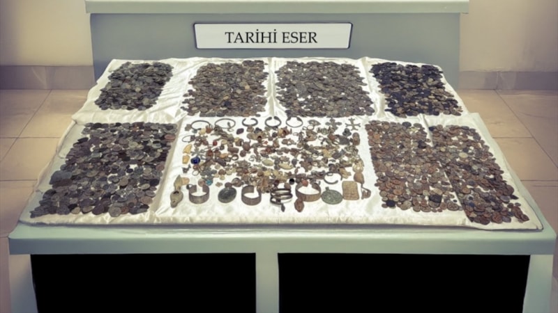 Kapıkule Sınır Kapısı'nda tarihi eser operasyonu