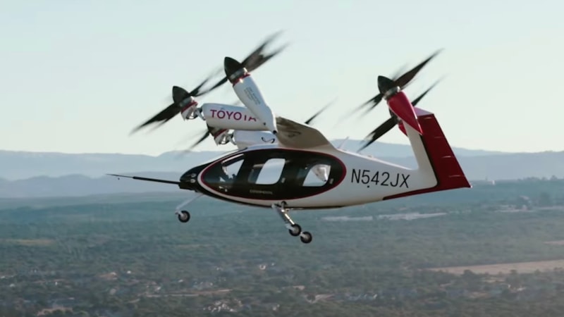 Toyota'nın uçan taksilere ilgisi sürüyor: 250 milyon dolar yatırım yaptı