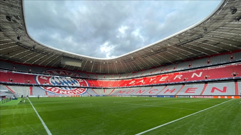 Futbolda büyük organizasyonlara ev sahipliği yapan Münih şehri
