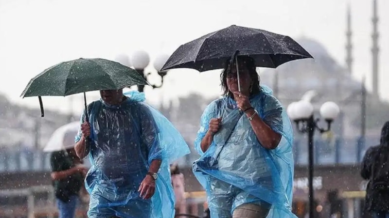 Meteoroloji uyardı: İstanbul dahil birçok kentte sağanak etkili olacak
