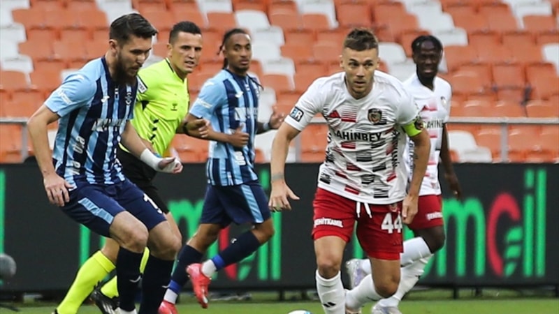 Adana Demirspor - Gaziantep FK maçında kazanan yok