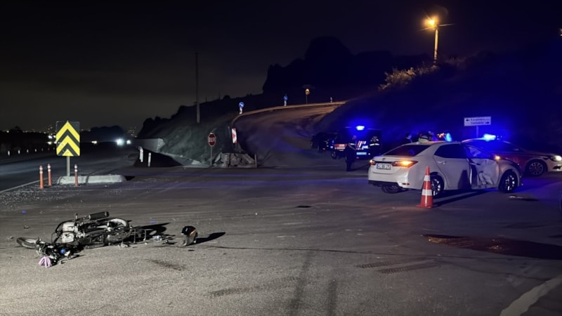 Kocaeli'de otomobil ile motosiklet çarpıştı: 1 ölü