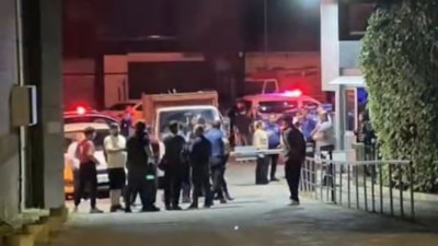 İstanbul'da kaynanasını hastaneye götürmek için gelen damat siteye alınmayınca ortalık karıştı