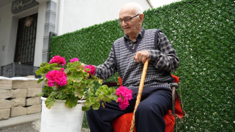 Kocaelili İbrahim Dede, 96 yıllık hayat dersi verdi