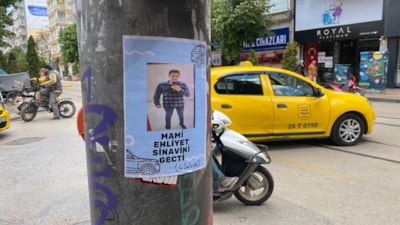 Eskişehir'de asılan 