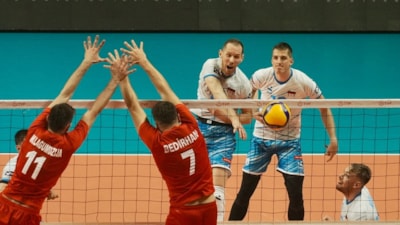 A Milli Erkek Voleybol Takımı, Slovenya'ya şans tanımadı