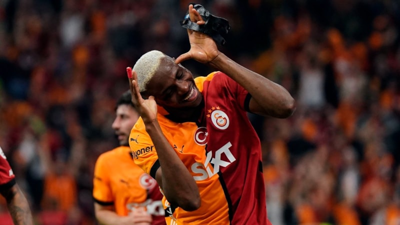 Süper Lig'de gol kralı Victor Osimhen oldu