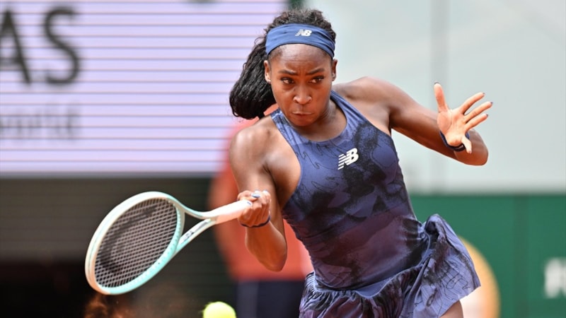 Fransa Açık'ta Gauff ve Andreeva çeyrek finale çıktı