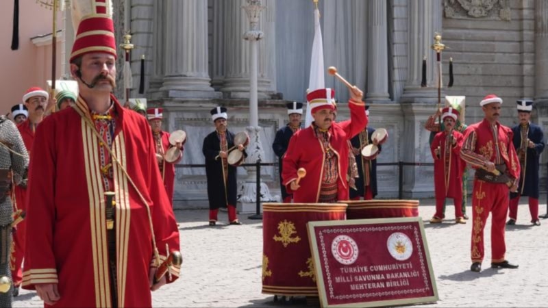 Milli Saraylar'da mehteran coşkusu başlıyor
