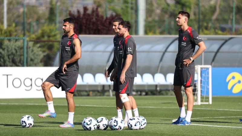 A Milli Futbol Takımı, ABD maçının hazırlıklarına başladı