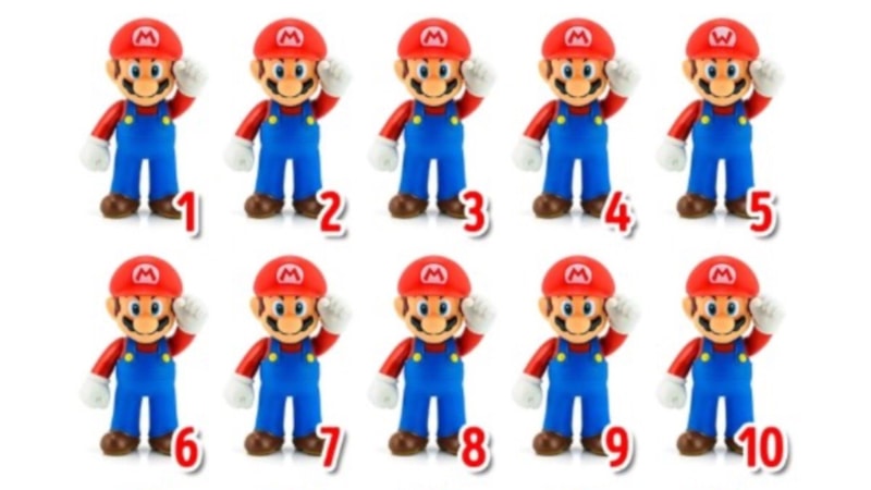 Sadece dahiler görebiliyor: Bu Mario’lardan Hangisi Farklı? 5 saniyeniz var…