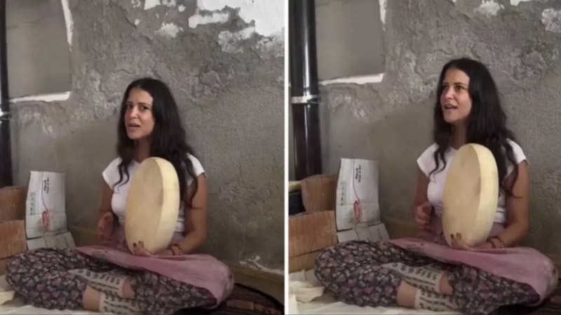 Cem Boyner’in kızı Elif Boyner köyde şalvar giyip ilahi söyledi