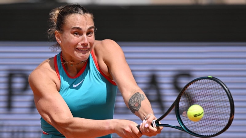 Fransa Açık'ta Aryna Sabalenka yarı finale çıktı