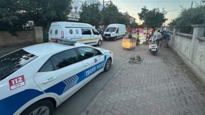 Adana'da kamyonetin çarptığı bisikletli çocuk can verdi