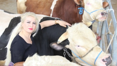 Çorum'da hayvan pazarında kadın gücü