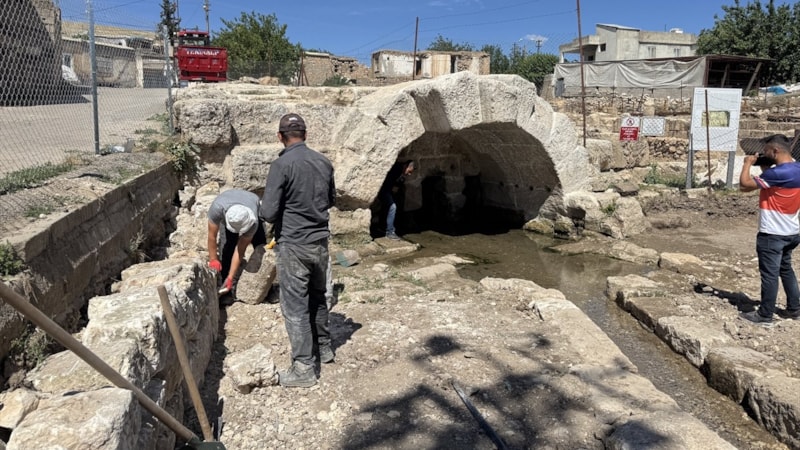 Adıyaman'da antik Roma çeşmesi restore ediliyor