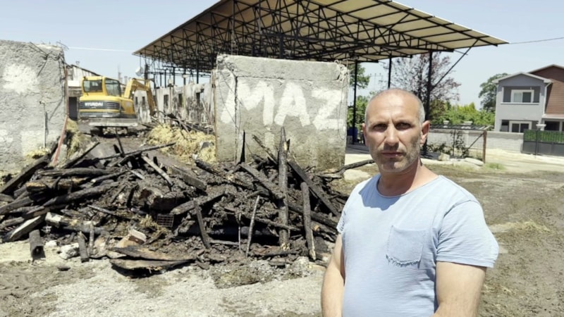 Sakarya'da bayrama iki gün kala kahreden yangın