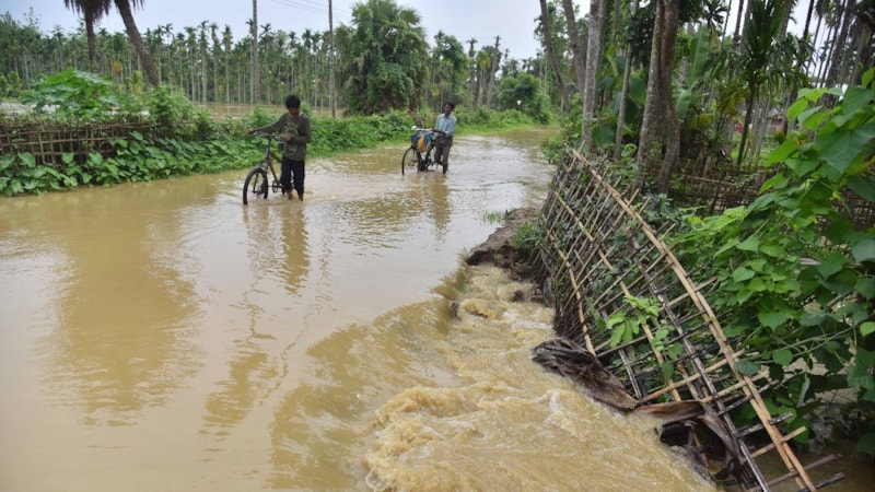 Hindistan'da sel felaketi: 44 ölü