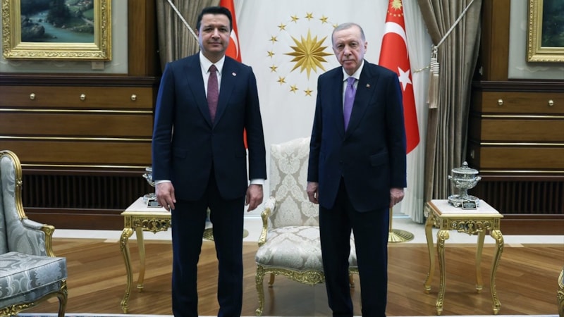 Cumhurbaşkanı Erdoğan, Saadet Partisi Genel Başkanı Arıkan'ı kabul etti