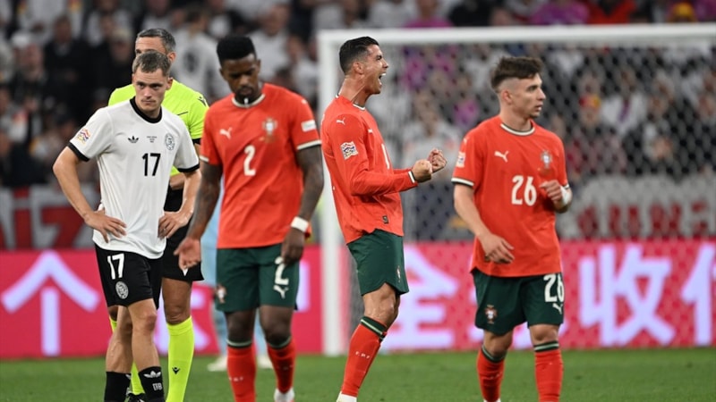 Almanya'yı yenen Portekiz, Uluslar Ligi'nde finale yükseldi