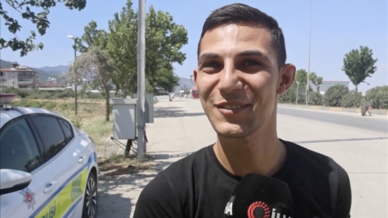 Hatay'da dronlu trafik denetiminden vatandaşlar memnun