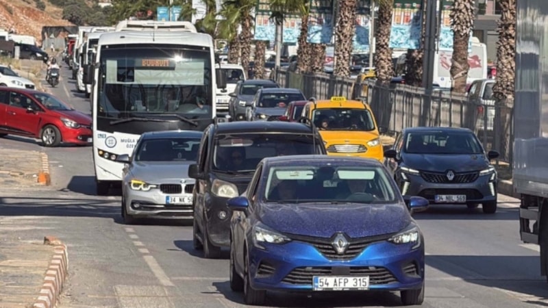 Muğla'nın tatil beldelerinde bayram yoğunluğu