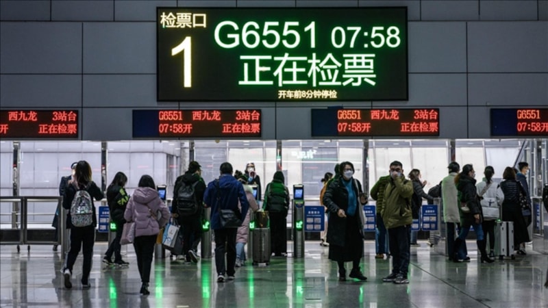 Çin'de geçen yıl demir yollarında 4,31 milyar yolcu taşındı