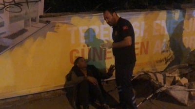 Eskişehir'de dilencinin yeni numarası sağlık ekipleri gelince ortaya çıktı