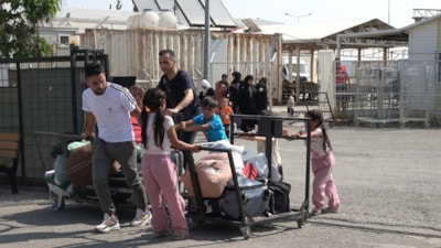 Kilis'te Suriyeli sığınmacıların geri dönüşleri sürüyor