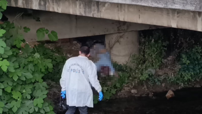 Bursa'da dere yatağında bir kişi ölü bulundu