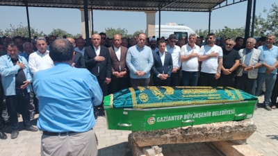 Gaziantep'te cansız bedeni bulunan Onurcan son yolculuğuna uğurlandı