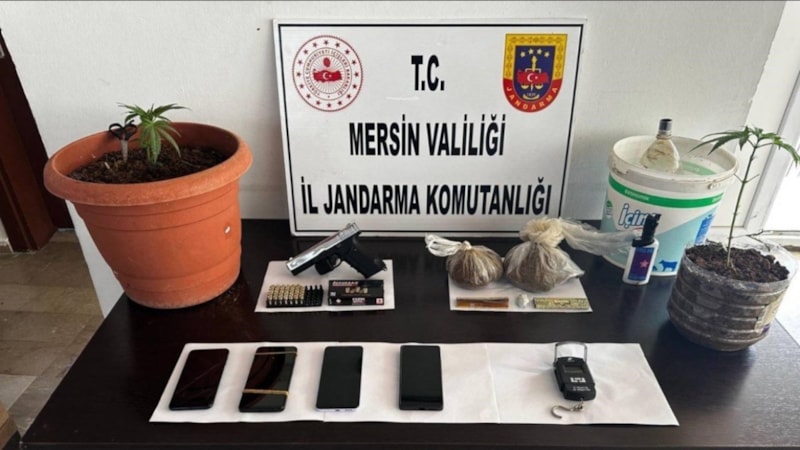 Mersin’de uyuşturucu operasyonu: 4 şüpheli yakalandı