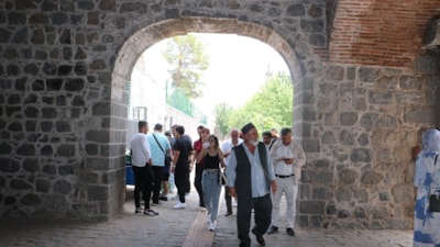 Diyarbakır'ın turistik mekanlarında Kurban Bayramı yoğunluğu
