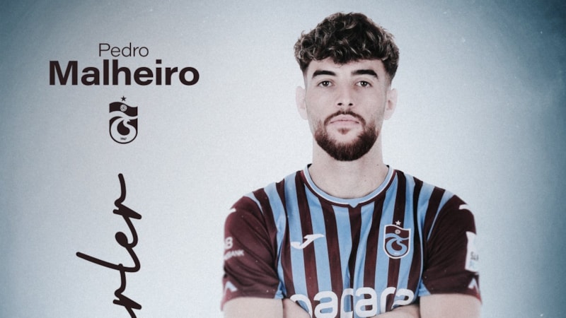 Trabzonspor'dan Pedro Malheiro'ya teşekkür mesajı
