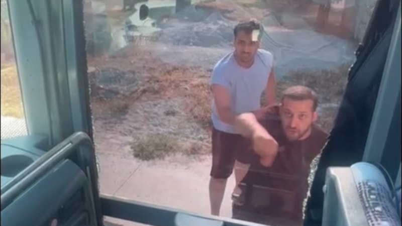 Aydın'da tur otobüsüne saldırıda bulunan 4 şüpheliye gözaltı