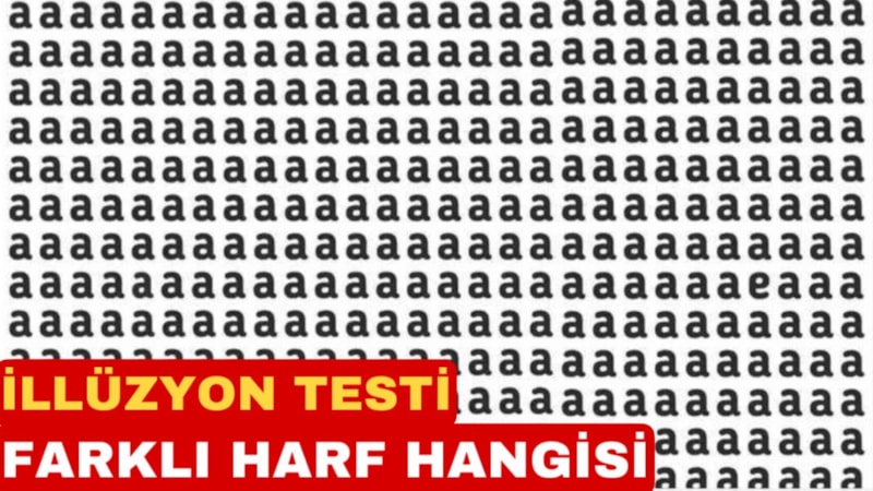 İllüzyon Testi: Yüksek IQ'ya Sahip Olanlar 7 Saniyede 